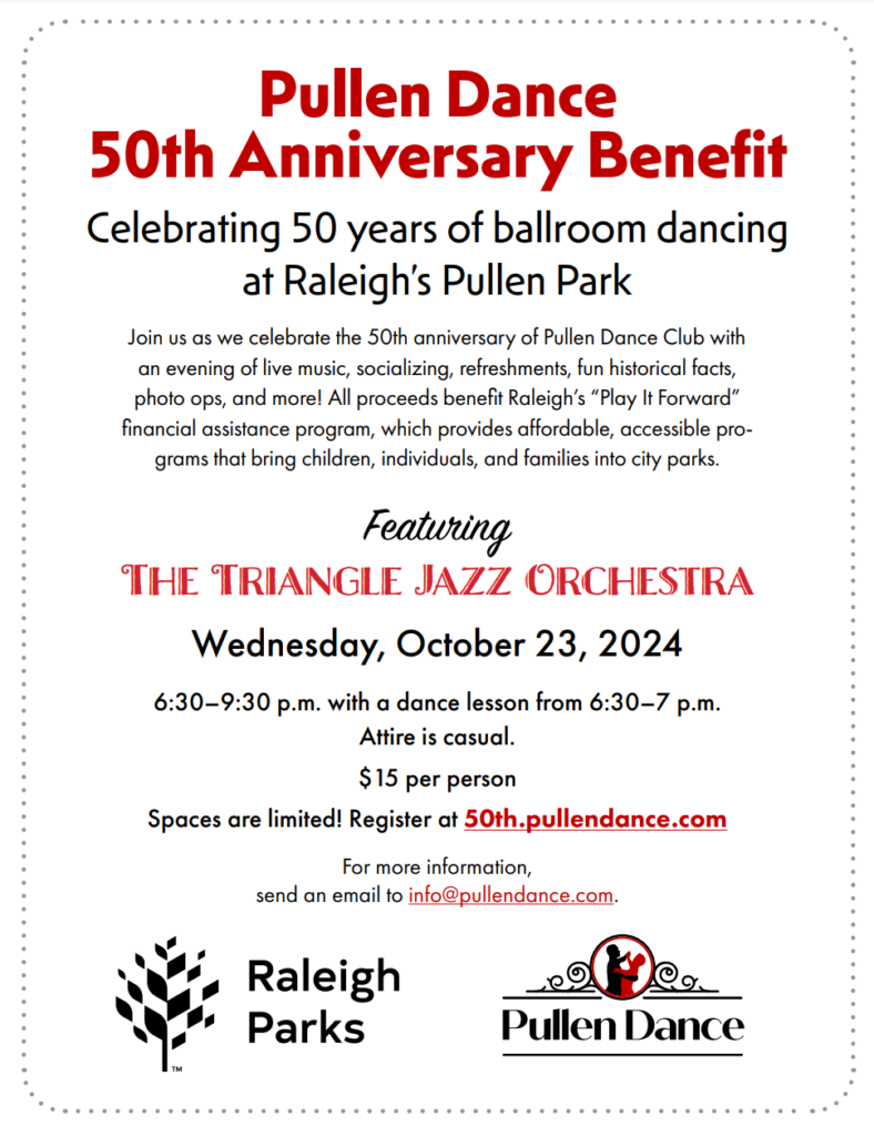 Pullen Dance 50th Anniversary Benefit